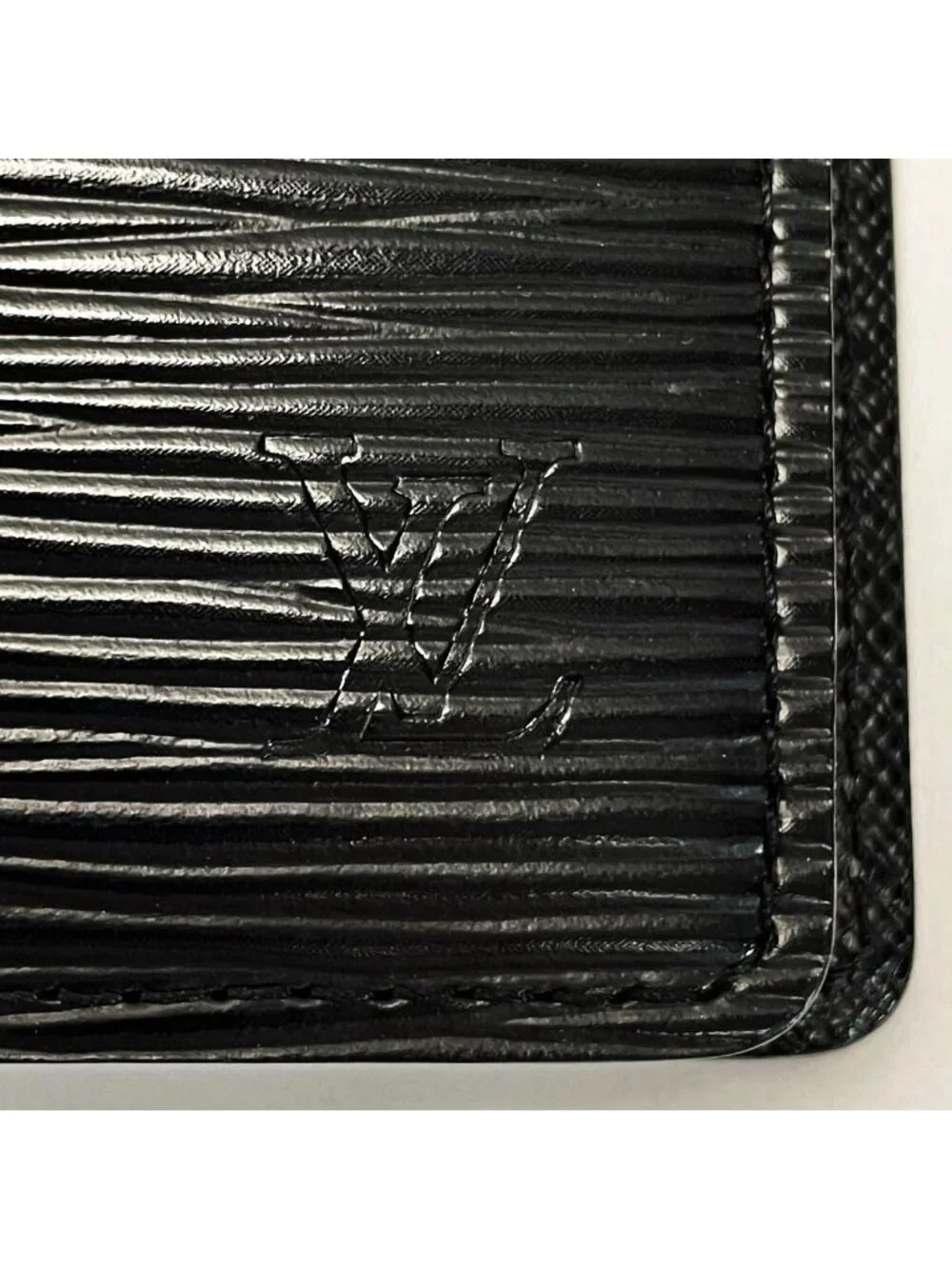 Louis Vuitton Epi Agenda PM Black Notebook Cover Gold Hardware